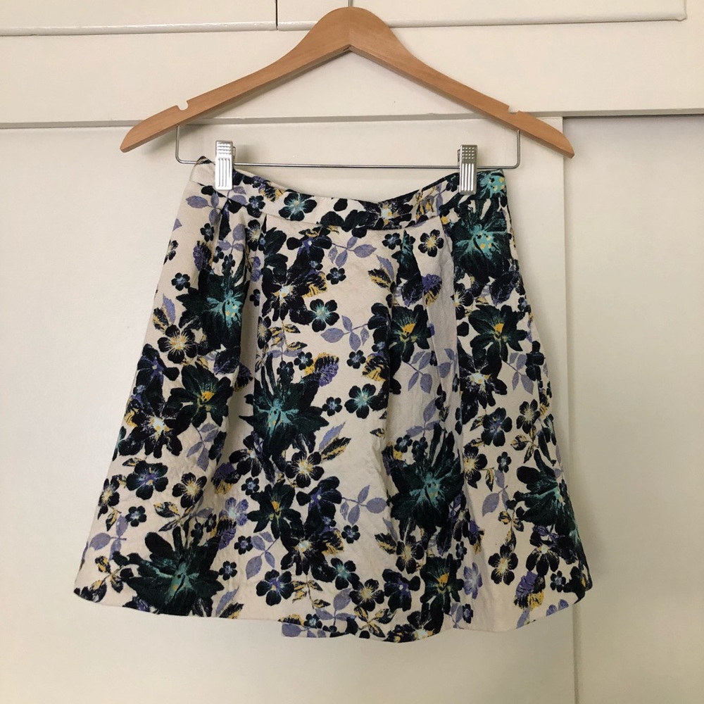 H&M Floral Mini Skirt (with pockets!)